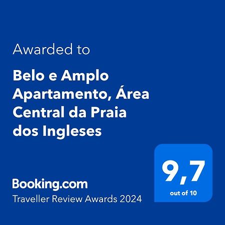 Belo e Amplo Apartamento, Área Central da Praia dos Ingleses Florianopolis Exterior foto